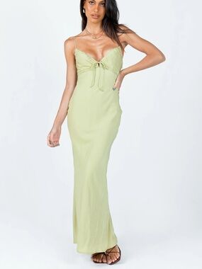 Princess Polly Maxi Dress in Sage Green